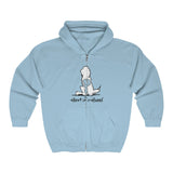 Heart of a Hound Unisex Heavy Blend™ Full Zip Hooded Sweatshirt | The Bloodhound Shop