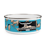 2021 Bloodhound Aqua FBC Enamel Bowl