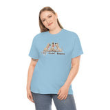 Three Red HoundsUnisex Heavy Cotton Tee | The Bloodhound Shop