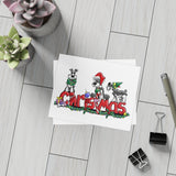 Very Schnauzer Christmas Greeting Card Bundles (10, 30, 50 pcs)