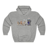 The Bern With the Hounds FBC Unisex Heavy Blend™ Hooded Sweatshirt