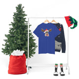 Christmas Moose Hound Unisex Heavy Cotton Tee | The Bloodhound Shop