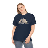 Three Red HoundsUnisex Heavy Cotton Tee | The Bloodhound Shop