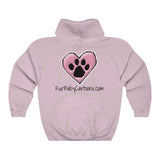 Official Fur Baby Cartoons 2021 Logo FBC Unisex Heavy Blend™ Hooded Sweatshirt