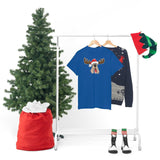 Christmas Moose Hound Unisex Heavy Cotton Tee