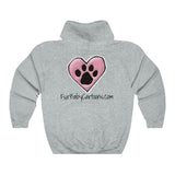 Official Fur Baby Cartoons 2021 Logo FBC Unisex Heavy Blend™ Hooded Sweatshirt