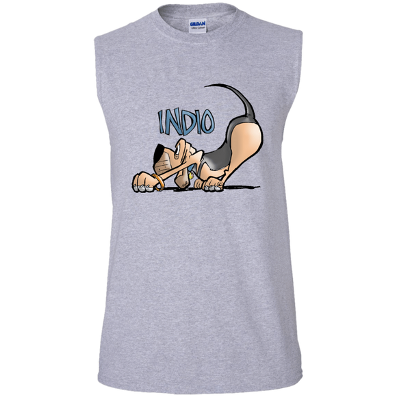 Robyn Indio Custom Gildan Men's Ultra Cotton Sleeveless T-Shirt - The Bloodhound Shop