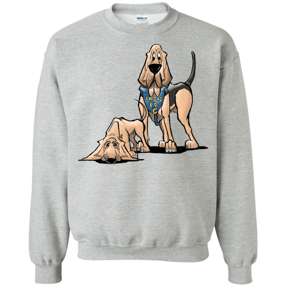 Robyn Indio PD Custom Gildan Crewneck Pullover Sweatshirt  8 oz. - The Bloodhound Shop