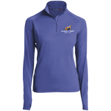 Search and Sniff Specialty Sport-Tek Women's 1/2 Zip Performance Pullover - The Bloodhound Shop