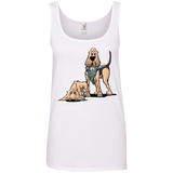 Robyn Indio PD Custom Anvil Ladies' 100% Ringspun Cotton Tank Top - The Bloodhound Shop