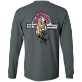 Specialty Bloodhound Shop Gildan LS Ultra Cotton T-Shirt - The Bloodhound Shop