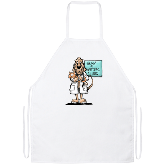 Veterinarian Hound Apron - The Bloodhound Shop