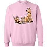 Palmers Playful Pups Gildan Crewneck Pullover Sweatshirt  8 oz. - The Bloodhound Shop