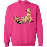 Palmers Playful Pups Gildan Crewneck Pullover Sweatshirt  8 oz. - The Bloodhound Shop