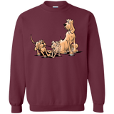 Palmers Playful Pups Gildan Crewneck Pullover Sweatshirt  8 oz. - The Bloodhound Shop