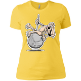 Wrecking Ball Hound Next Level Ladies' Boyfriend T-Shirt - The Bloodhound Shop