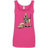 Robyn Indio PD Custom Anvil Ladies' 100% Ringspun Cotton Tank Top - The Bloodhound Shop