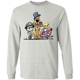 Veterans Day Hound Gildan LS Ultra Cotton T-Shirt - The Bloodhound Shop