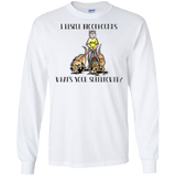 Superpower Howards Hounds Gildan LS Ultra Cotton T-Shirt - The Bloodhound Shop