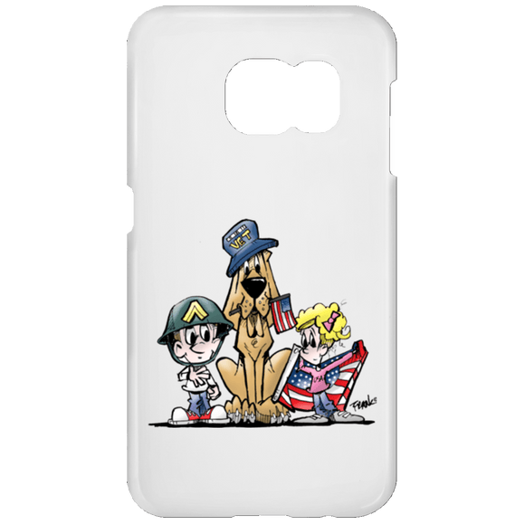 Veteran Hound Samsung Galaxy S7 Phone Case - The Bloodhound Shop