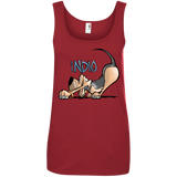 Robyn Indio Custom Anvil Ladies' 100% Ringspun Cotton Tank Top - The Bloodhound Shop