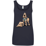 Robyn Indio PD Custom Anvil Ladies' 100% Ringspun Cotton Tank Top - The Bloodhound Shop