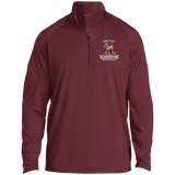 Property of a Bloodhound Specialty Sport-Tek 1/2 Zip Raglan Performance Pullover - The Bloodhound Shop