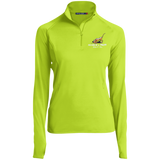 Search and Sniff Specialty Sport-Tek Women's 1/2 Zip Performance Pullover - The Bloodhound Shop