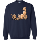 Palmers Playful Pups Gildan Crewneck Pullover Sweatshirt  8 oz. - The Bloodhound Shop