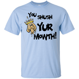 Shush Your Mouth Gildan Ultra Cotton T-Shirt - The Bloodhound Shop