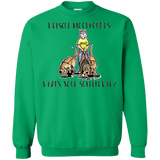 Superpower Howards Hounds Gildan Crewneck Pullover Sweatshirt  8 oz. - The Bloodhound Shop