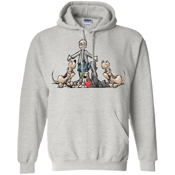 Tim's Hound Love Gildan Pullover Hoodie 8 oz. - The Bloodhound Shop