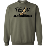 Team Bloodhound Gildan Crewneck Pullover Sweatshirt  8 oz. - The Bloodhound Shop