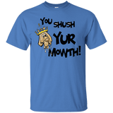 Shush Your Mouth Gildan Ultra Cotton T-Shirt - The Bloodhound Shop
