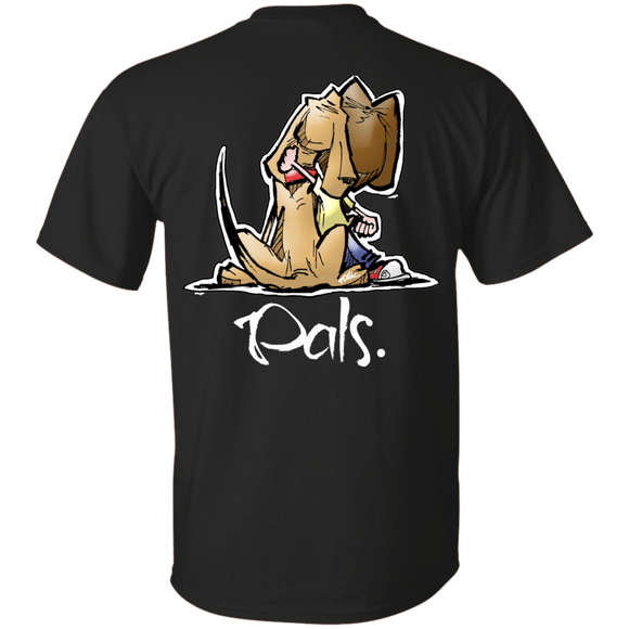 Pals - Dark (Back Print) Gildan Ultra Cotton T-Shirt - The Bloodhound Shop