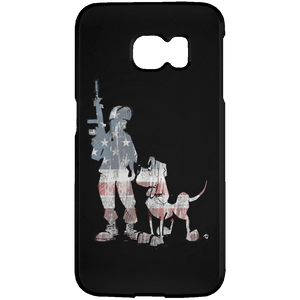 Soldier Hound Samsung Galaxy S6 Edge Case - The Bloodhound Shop