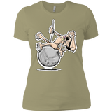Wrecking Ball Hound Next Level Ladies' Boyfriend T-Shirt - The Bloodhound Shop