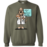 Veterinarian Hound Gildan Crewneck Pullover Sweatshirt  8 oz. - The Bloodhound Shop