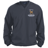 Property of a Bloodhound Specialty Sport-Tek Pullover V-Neck Windshirt - The Bloodhound Shop