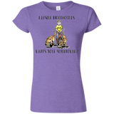 Superpower Howards Hounds Gildan Softstyle Ladies' T-Shirt - The Bloodhound Shop