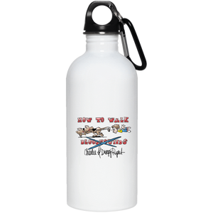 Tim's Walk Bloodhounds 20 oz. Stainless Steel Water Bottle - The Bloodhound Shop