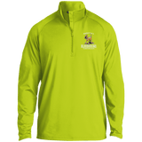 Property of a Bloodhound Specialty Sport-Tek 1/2 Zip Raglan Performance Pullover - The Bloodhound Shop