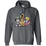 Veterans Day Hound Gildan Pullover Hoodie 8 oz. - The Bloodhound Shop