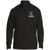 Property of a Bloodhound Specialty Sport-Tek 1/2 Zip Raglan Performance Pullover - The Bloodhound Shop