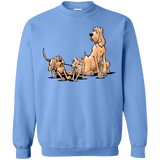 Palmers Playful Pups Gildan Crewneck Pullover Sweatshirt  8 oz. - The Bloodhound Shop