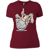 Wrecking Ball Hound Next Level Ladies' Boyfriend T-Shirt - The Bloodhound Shop