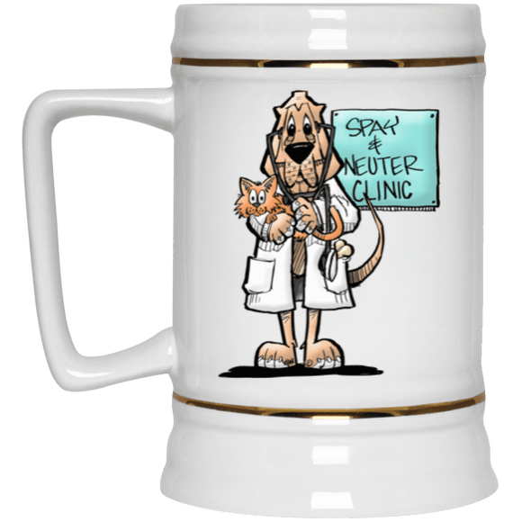 Veterinarian Hound Stein 22oz. - The Bloodhound Shop