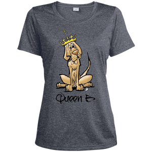Sibylle Collection Sport-Tek Ladies' Heather Dri-Fit Moisture-Wicking T-Shirt - The Bloodhound Shop