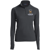 Property of a Bloodhound Specialty Sport-Tek Women's 1/2 Zip Performance Pullover - The Bloodhound Shop