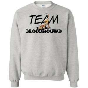 Team Bloodhound Gildan Crewneck Pullover Sweatshirt  8 oz. - The Bloodhound Shop